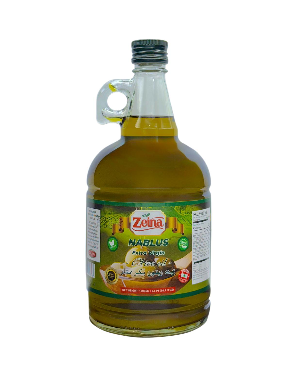 EB-1058222 EXTRA VIRGIN OLIVE OIL NABLUS 1500ML | ZEINA