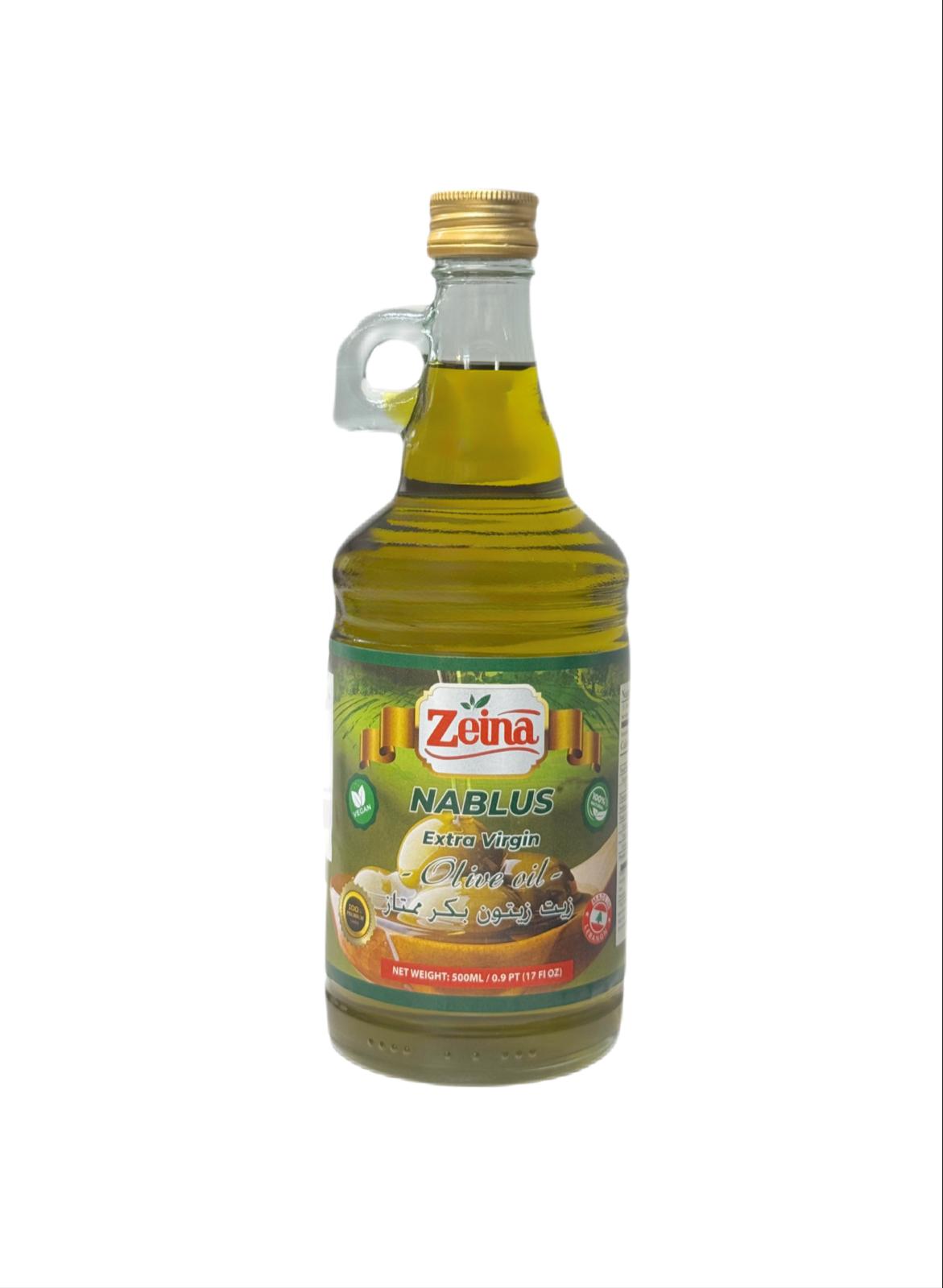 EB-1058220 EXTRA VIRGIN OLIVE OIL NABLUS 500ML | ZEINA