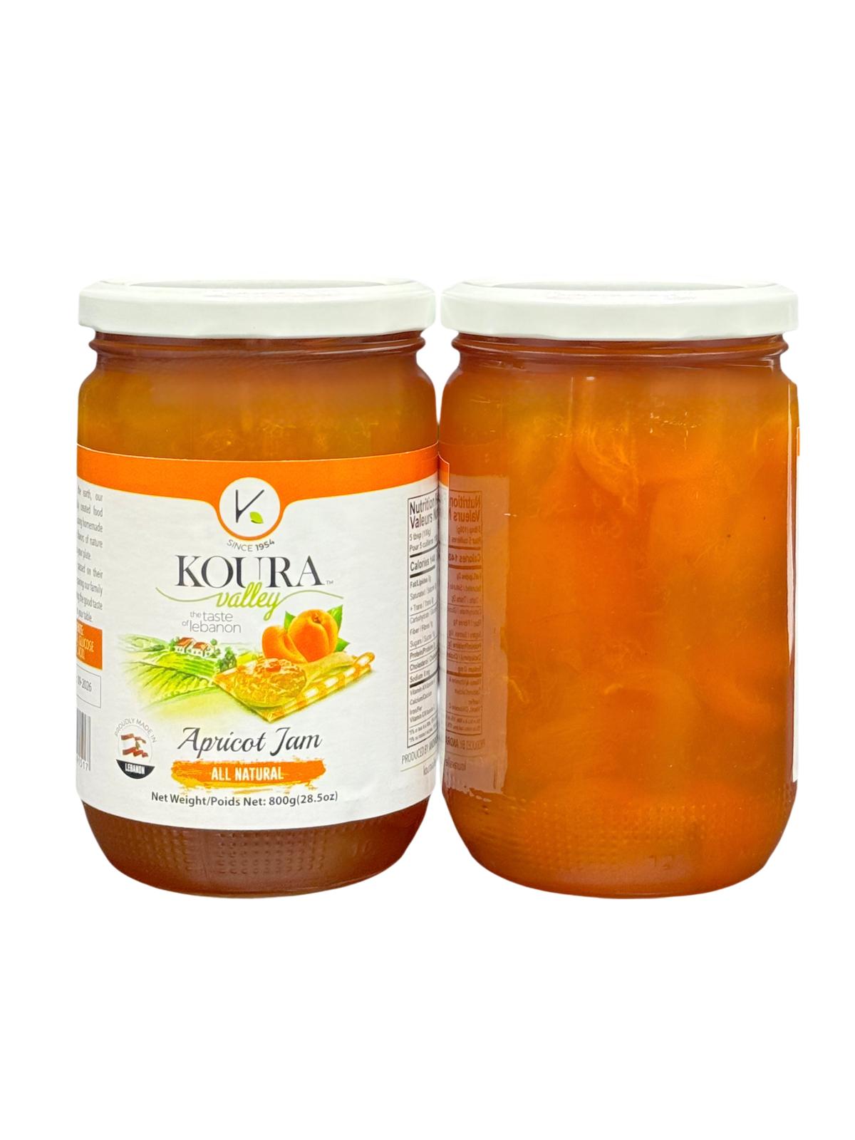 ED-1060621 APRICOT JAM 800G | KOURA