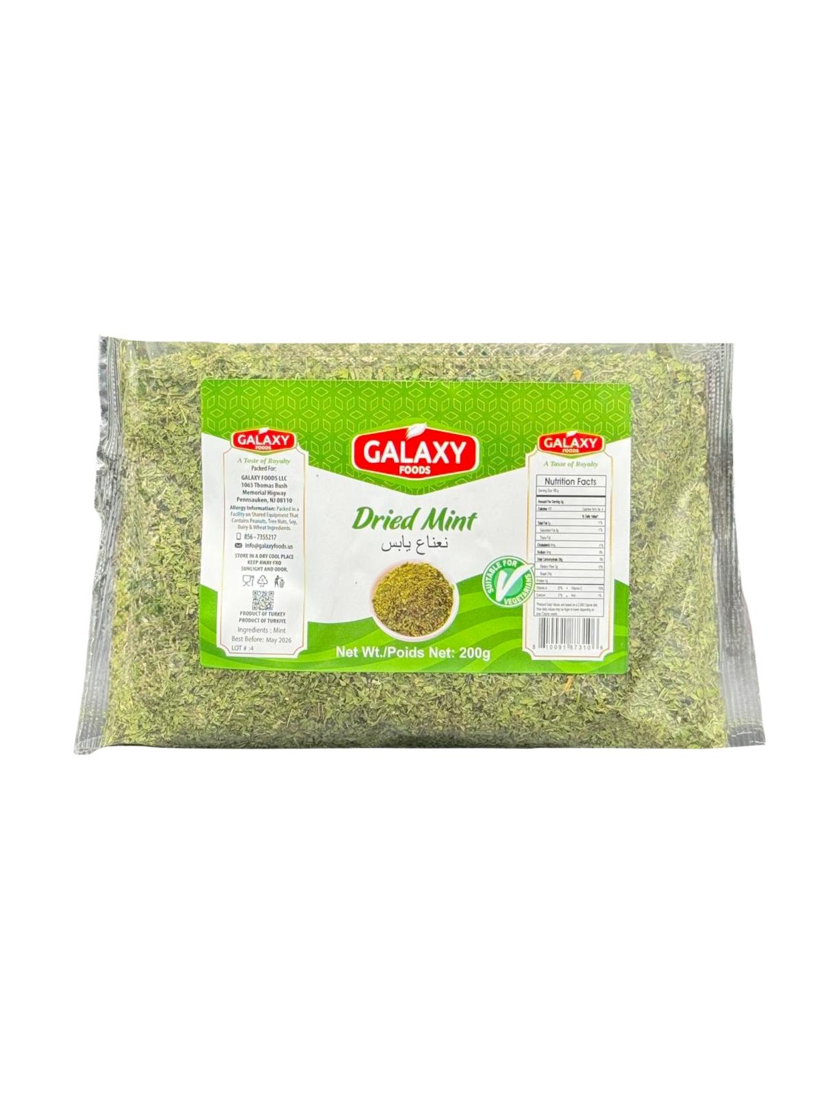 AS-1040180 DRY MINT 200G