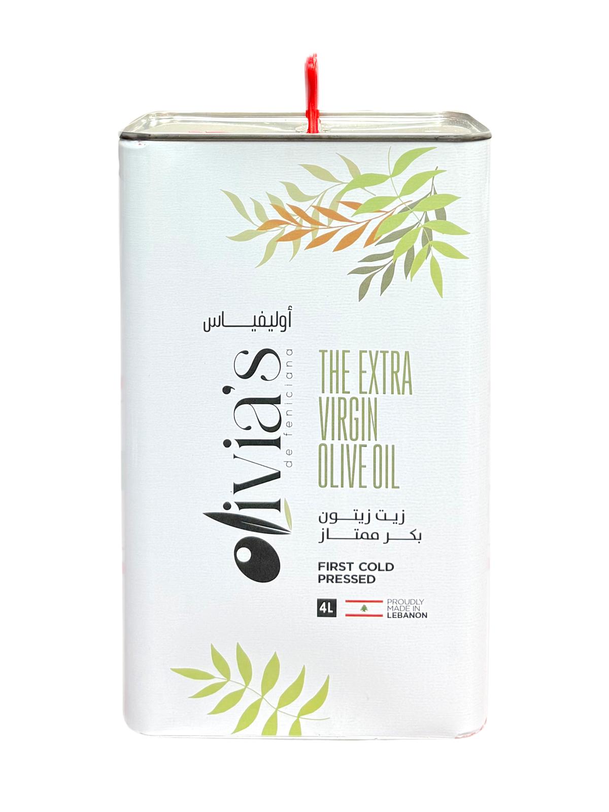 EB-1057608 EXTRA VIRGIN OLIVE OIL 4L | KOURA