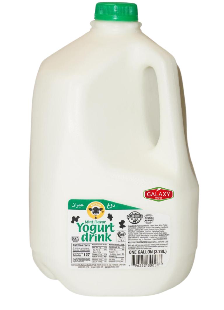 AD-1003500 KAROUN YOGURT DRINK MINT GALLON | KAROUN
