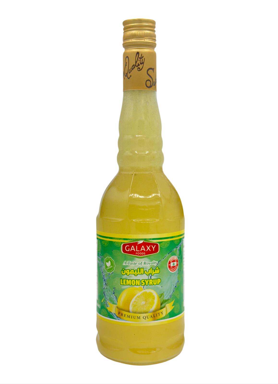 EC-1059580 LEMON SYRUP 600ML | GALAXY FOODS