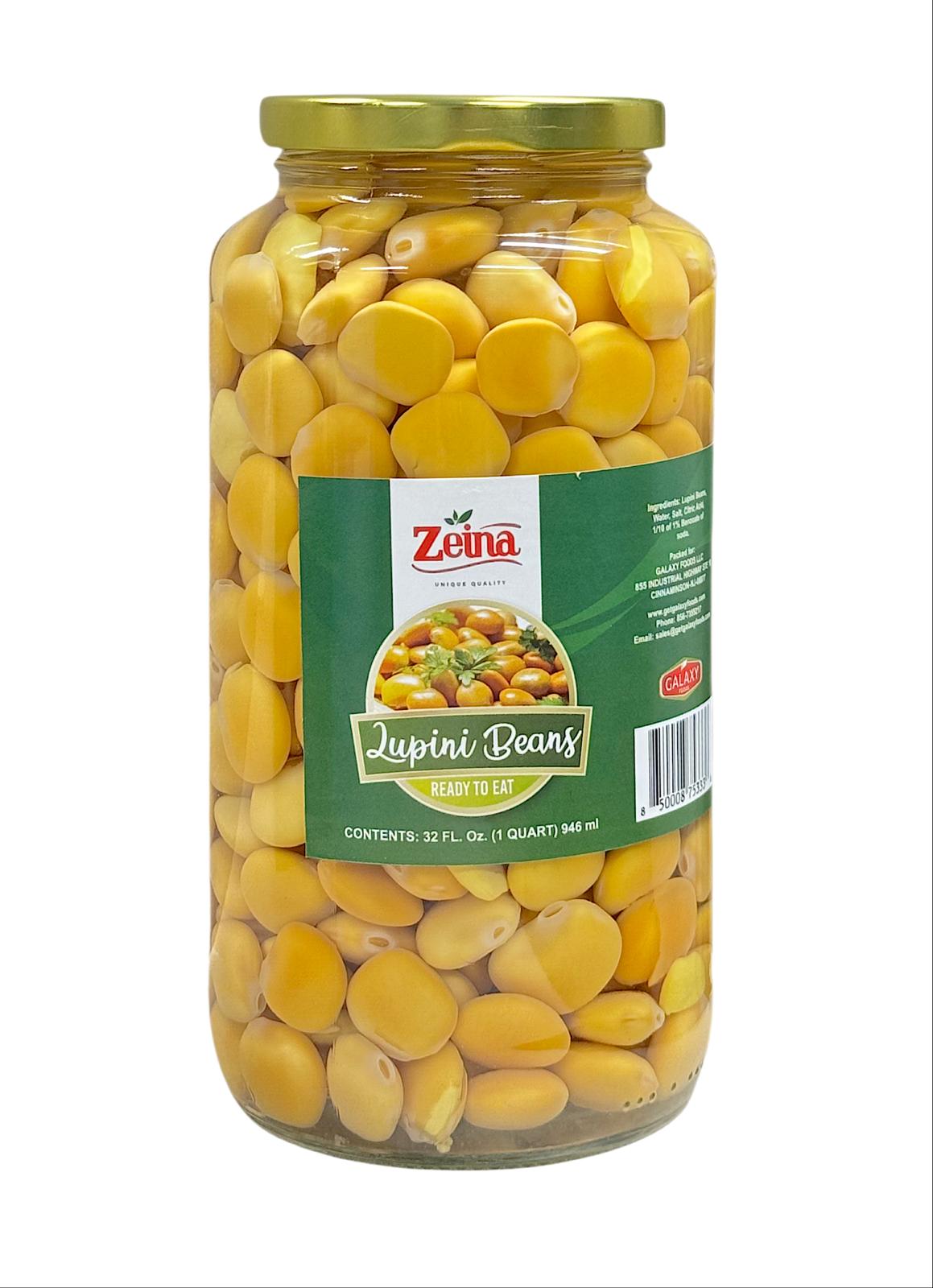 EP-1075600 LUPINE BEANS 946ML | ZEINA