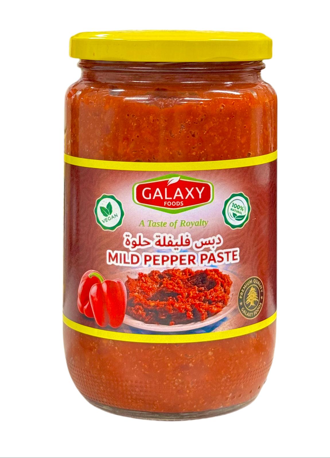 EL-1069310 MILD PEPPER PASTE IN JAR 800ML | GALAXY FOODS