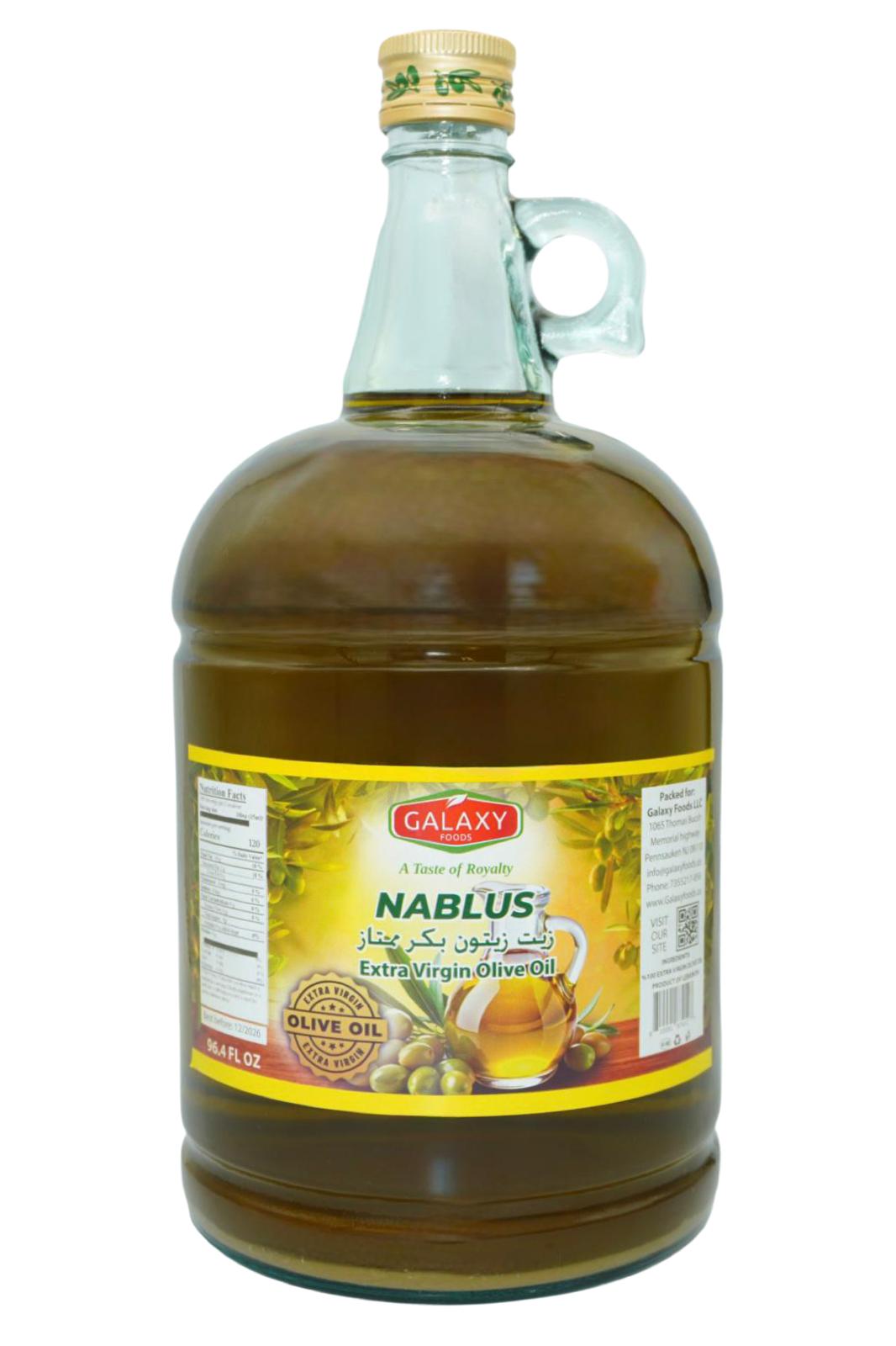EB-1057831 NABLUS EXTRA VIRGIN OLIVE OIL 2.8L | GALAXY FOODS