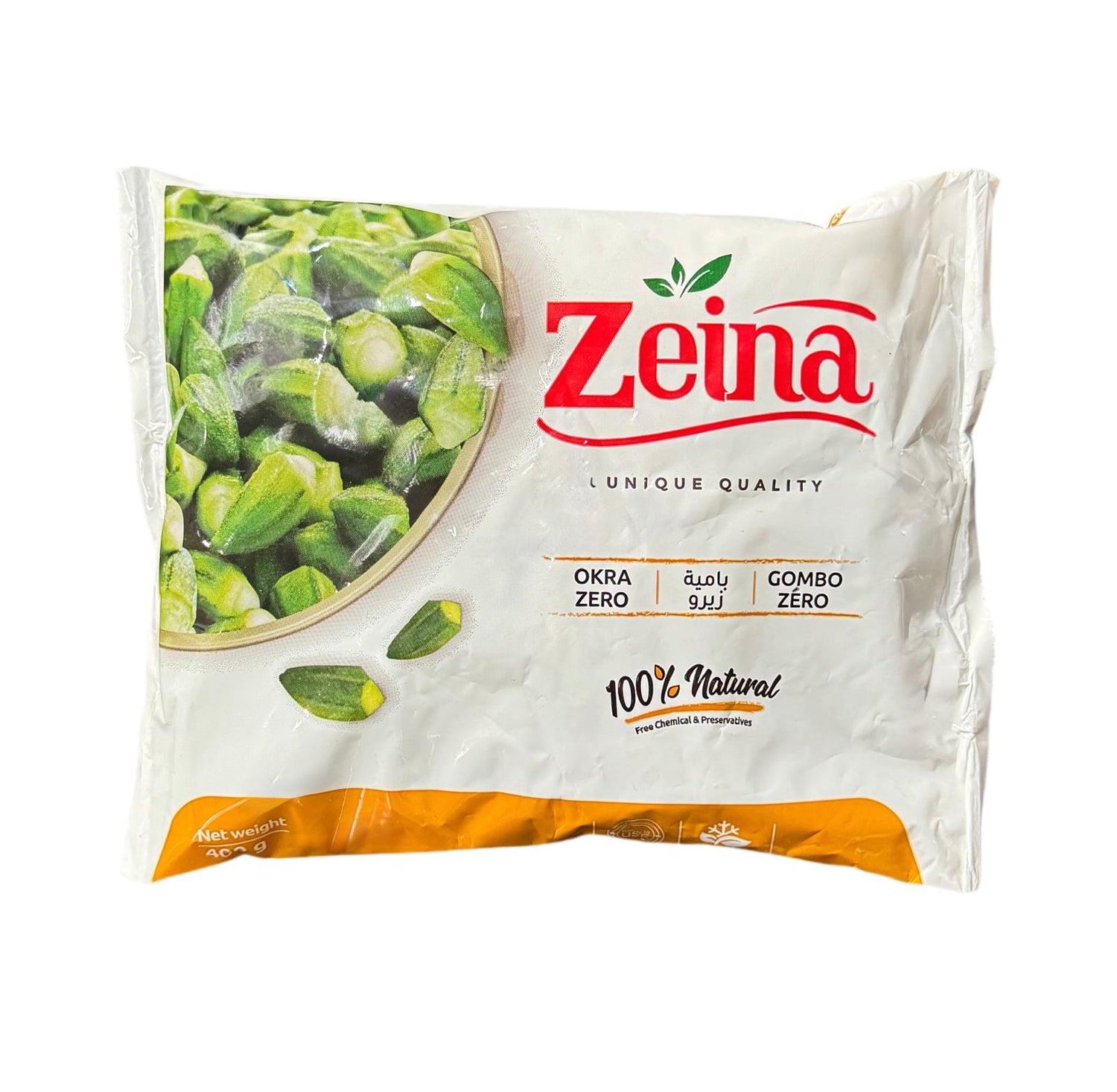 AF-1019300 OKRA ZERO FROZEN 400G | | ZEINA