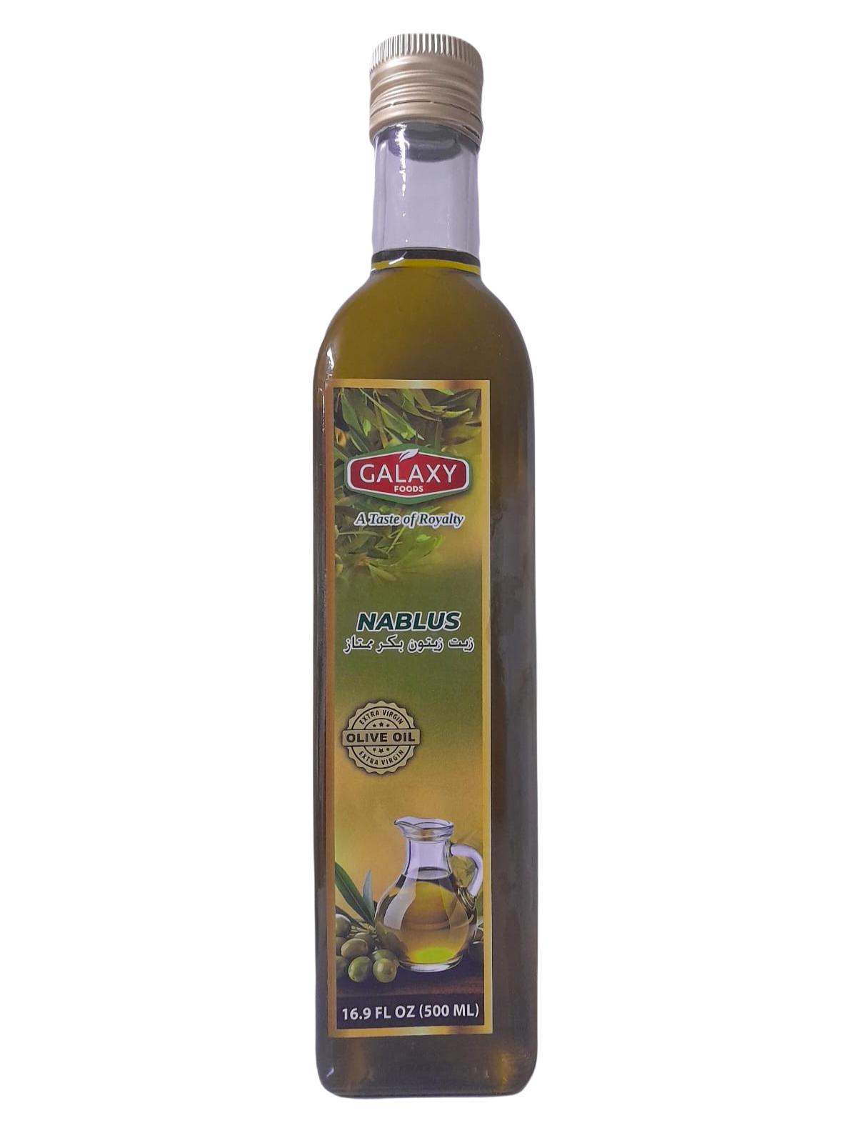 EB-1058000 NABLUS EXTRA VIRGIN OLIVE OIL 500ML| GALAXY FOODS