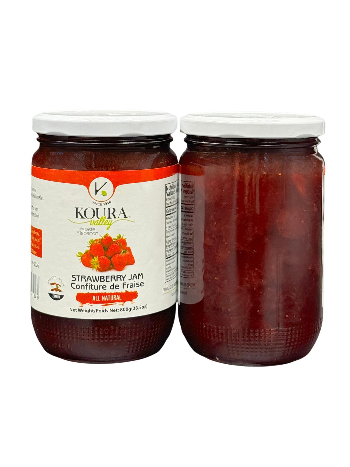 ED-1060620 STRAWBERRY JAM 800GR | KOURA