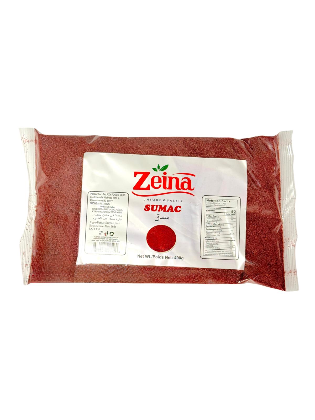 AS-1033920 SUMAC A GRADE 400GR | ZEINA