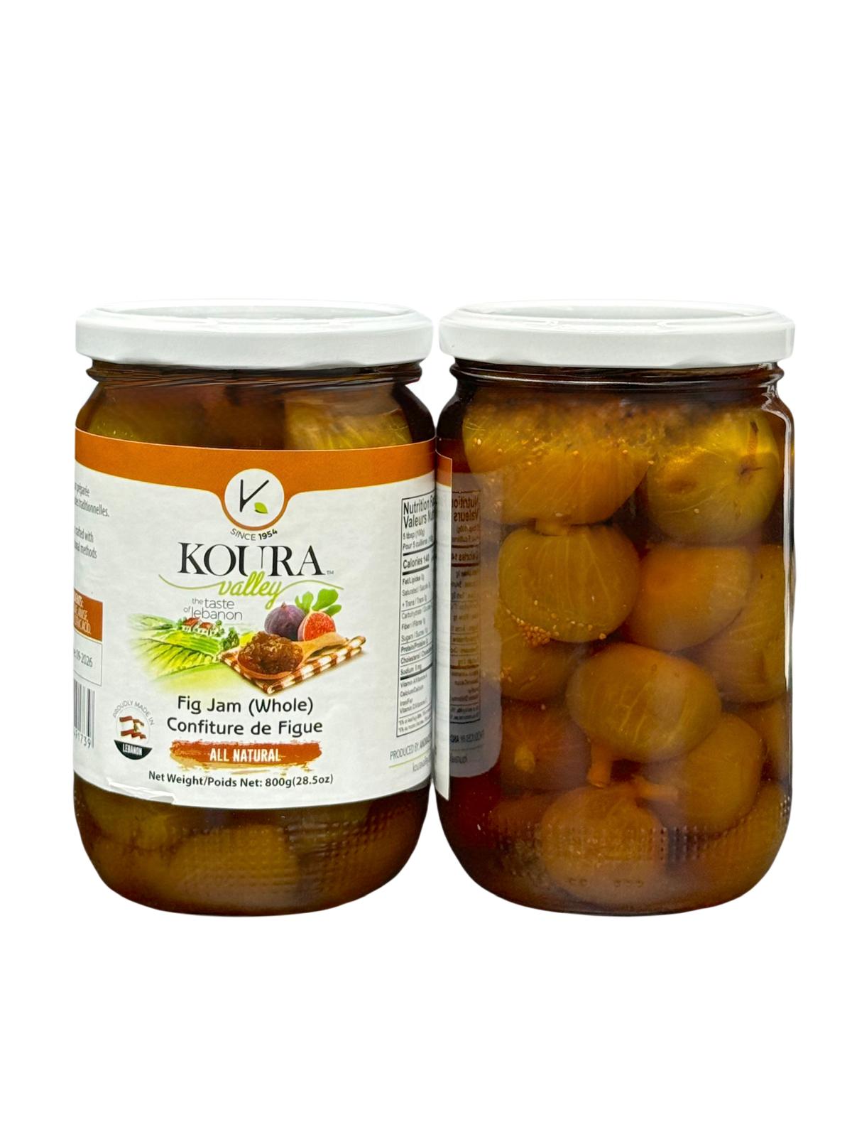 ED-1060622 WHOLE FIG JAM IN SYRUP 800GR | KOURA