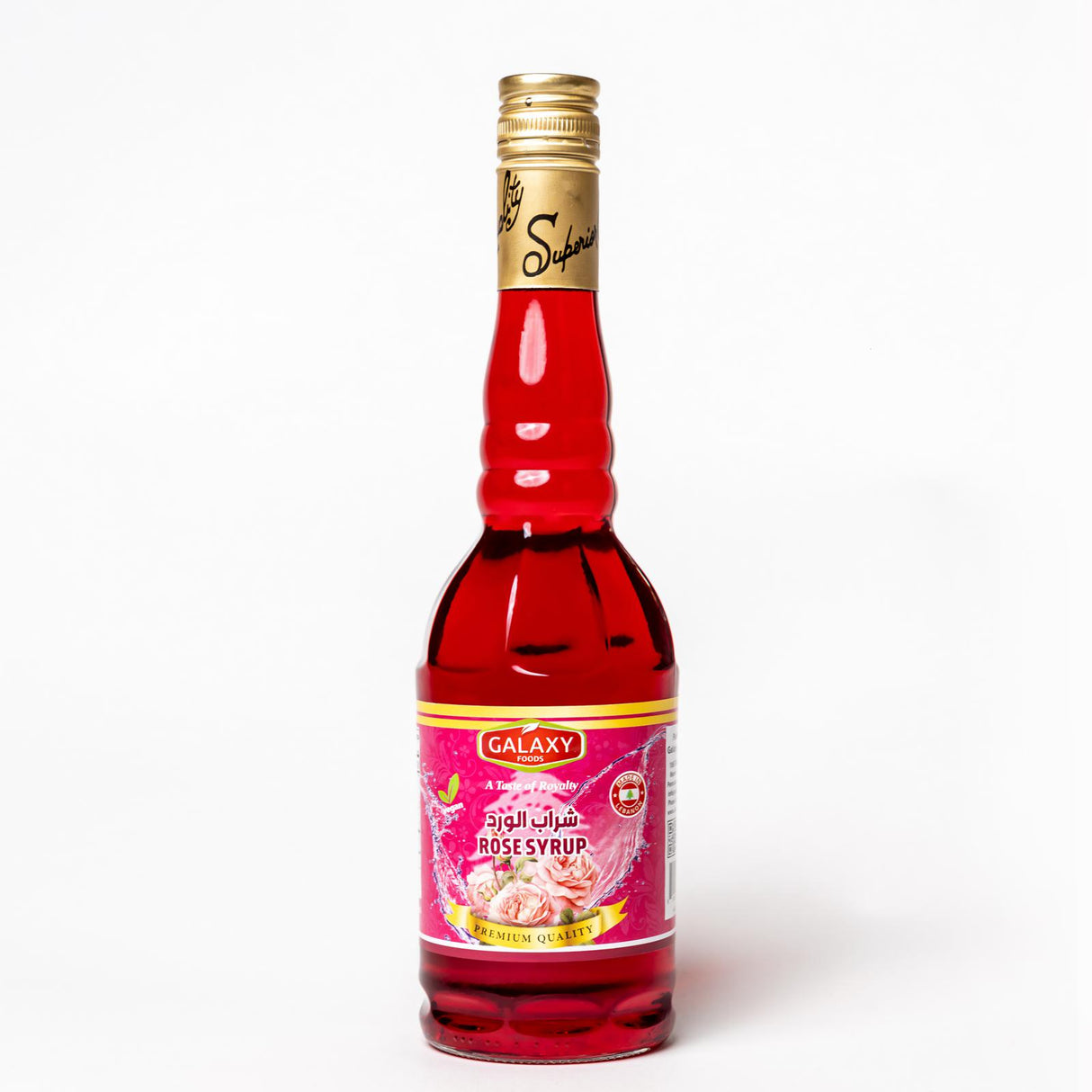 EC-1059570 ROSE SYRUP 600ML | GALAXY FOODS