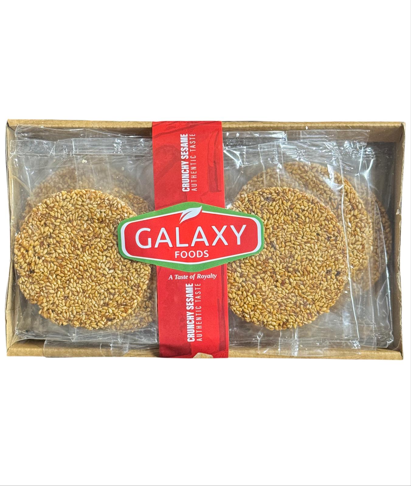 CC-1038300 SESAME CRUNCH ROUND 25GR | GALAXY FOODS