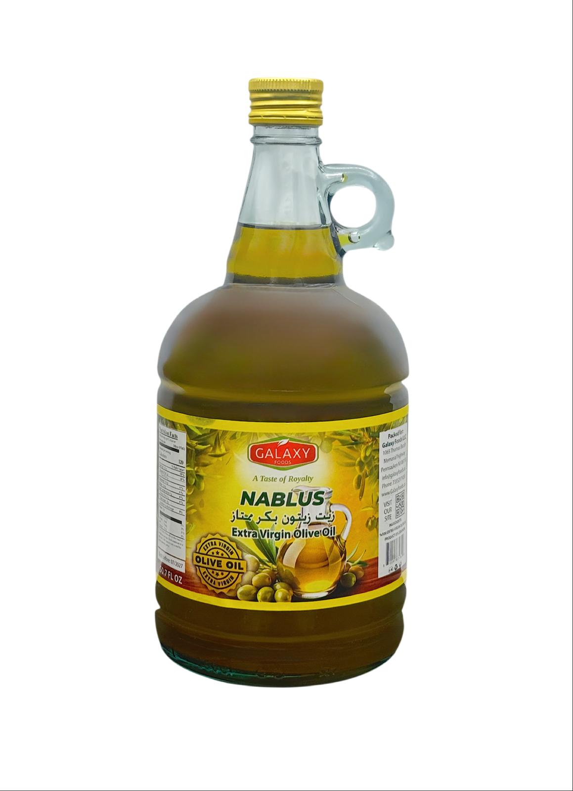 EB-1058300 NABLUS EXTRA VIRGIN OLIVE OIL 1500ML | GALAXY FOODS