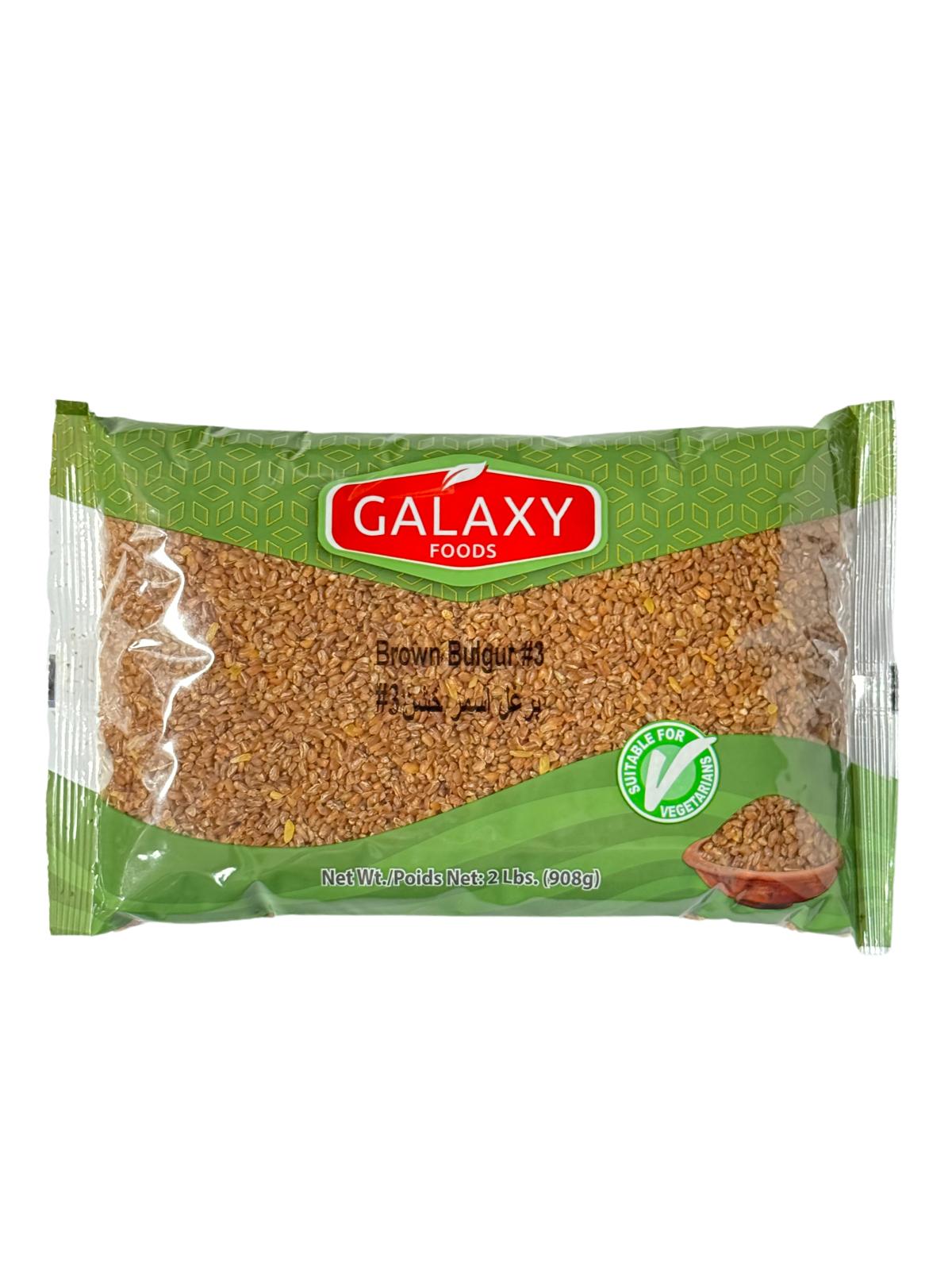 BROWN BULGUR #3 2LB | GALAXY FOODS