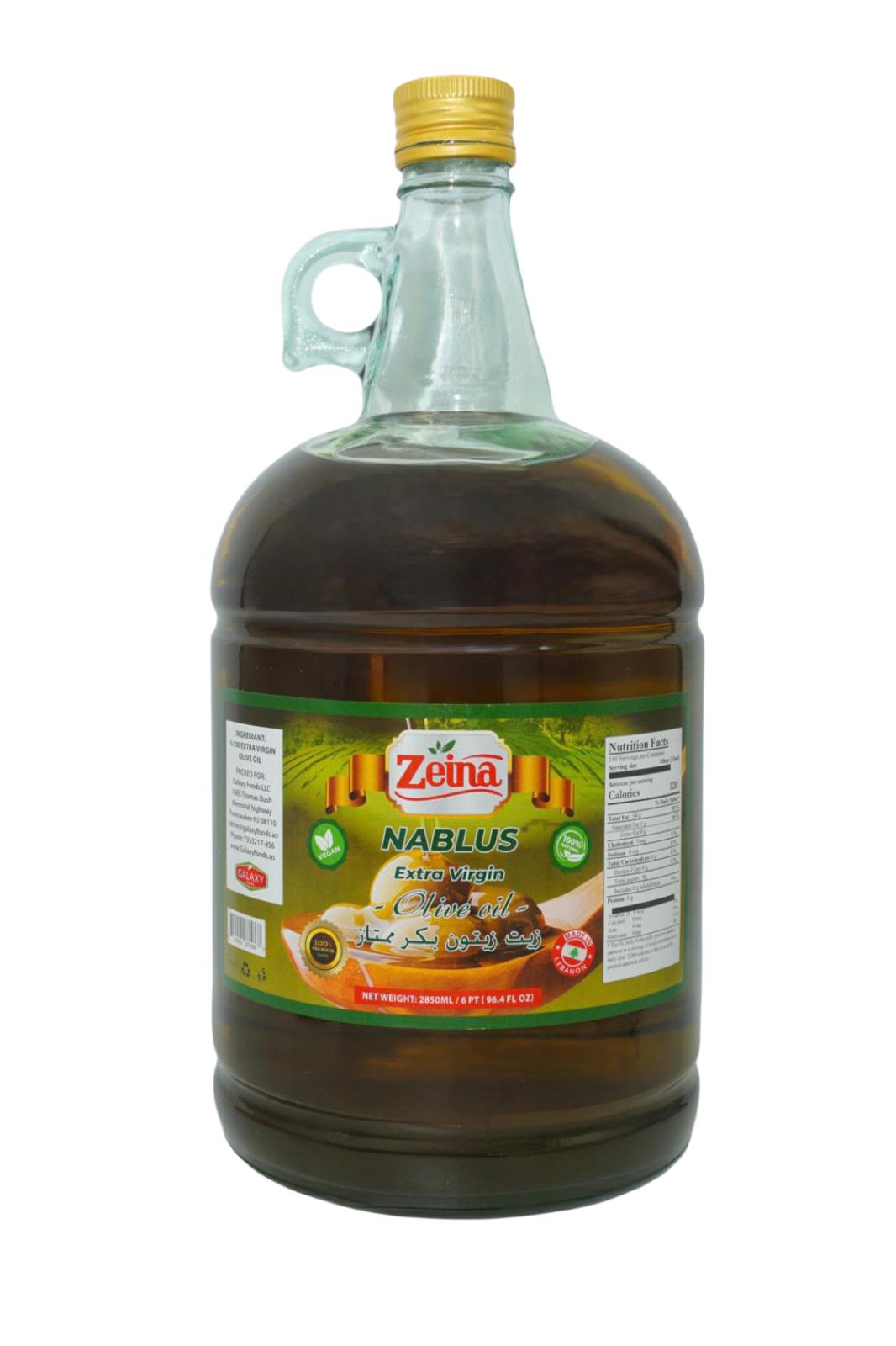 EB-1057603 NABLUS EXTRA VIRGIN OLIVE OIL 2.8L | ZEINA – My Store