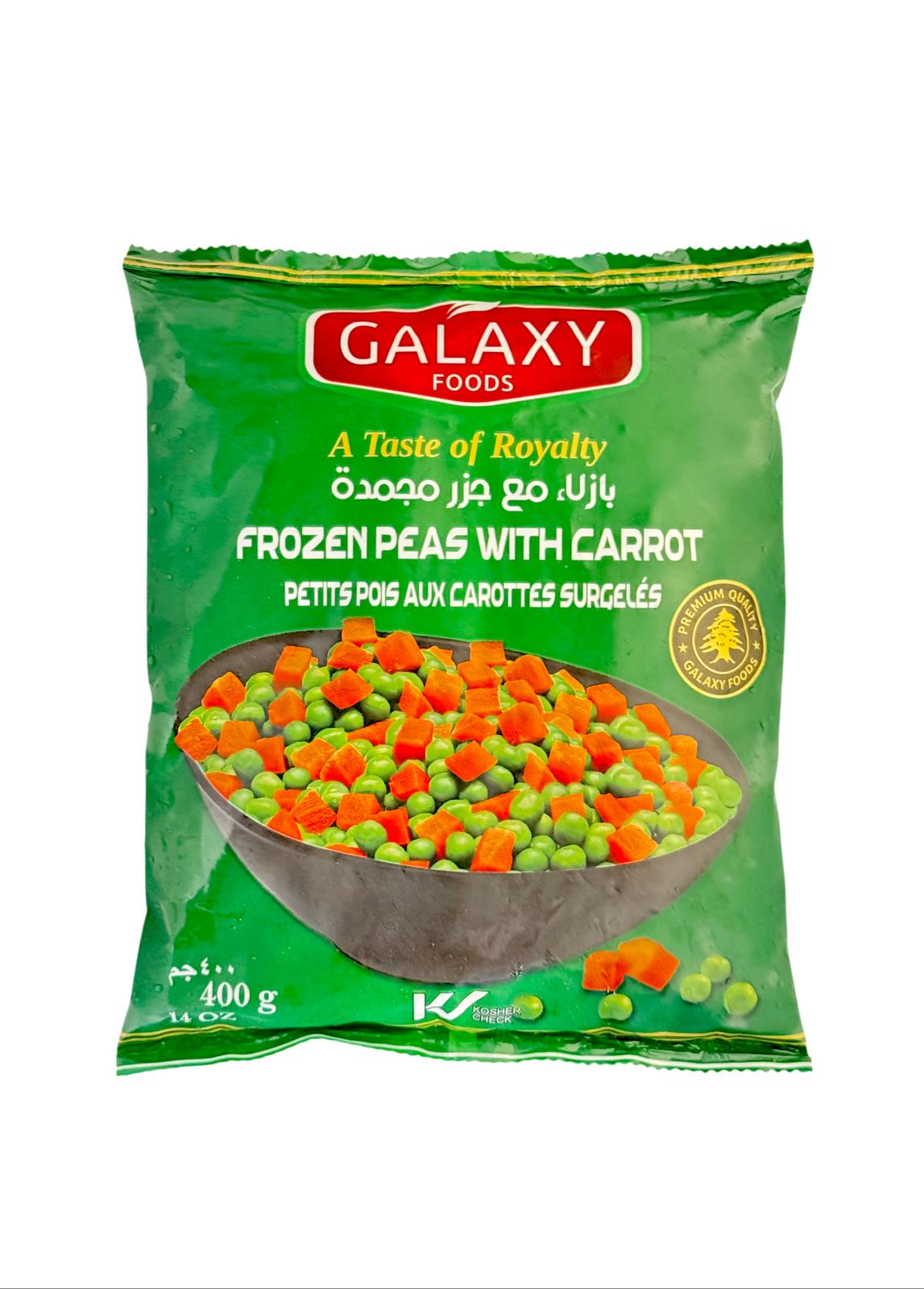 AF-1019720 PEAS AND CARROT 400GR | GALAXY FOODS