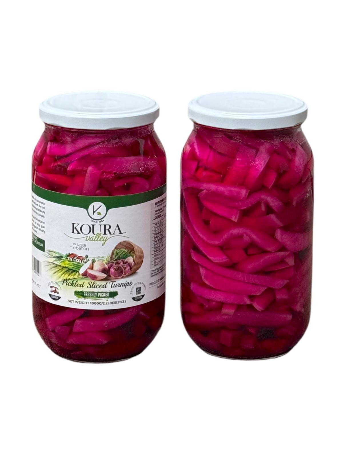 EP-1076401 PICKLED SLICED TURNIPS 1000G | KOURA