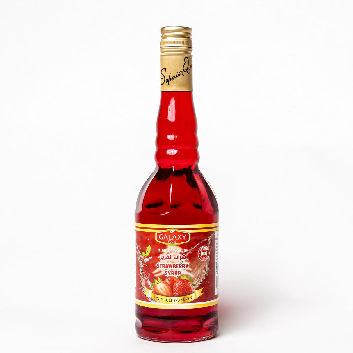 STRAWBERRY SYRUP 600ML | GALAXY FOODS