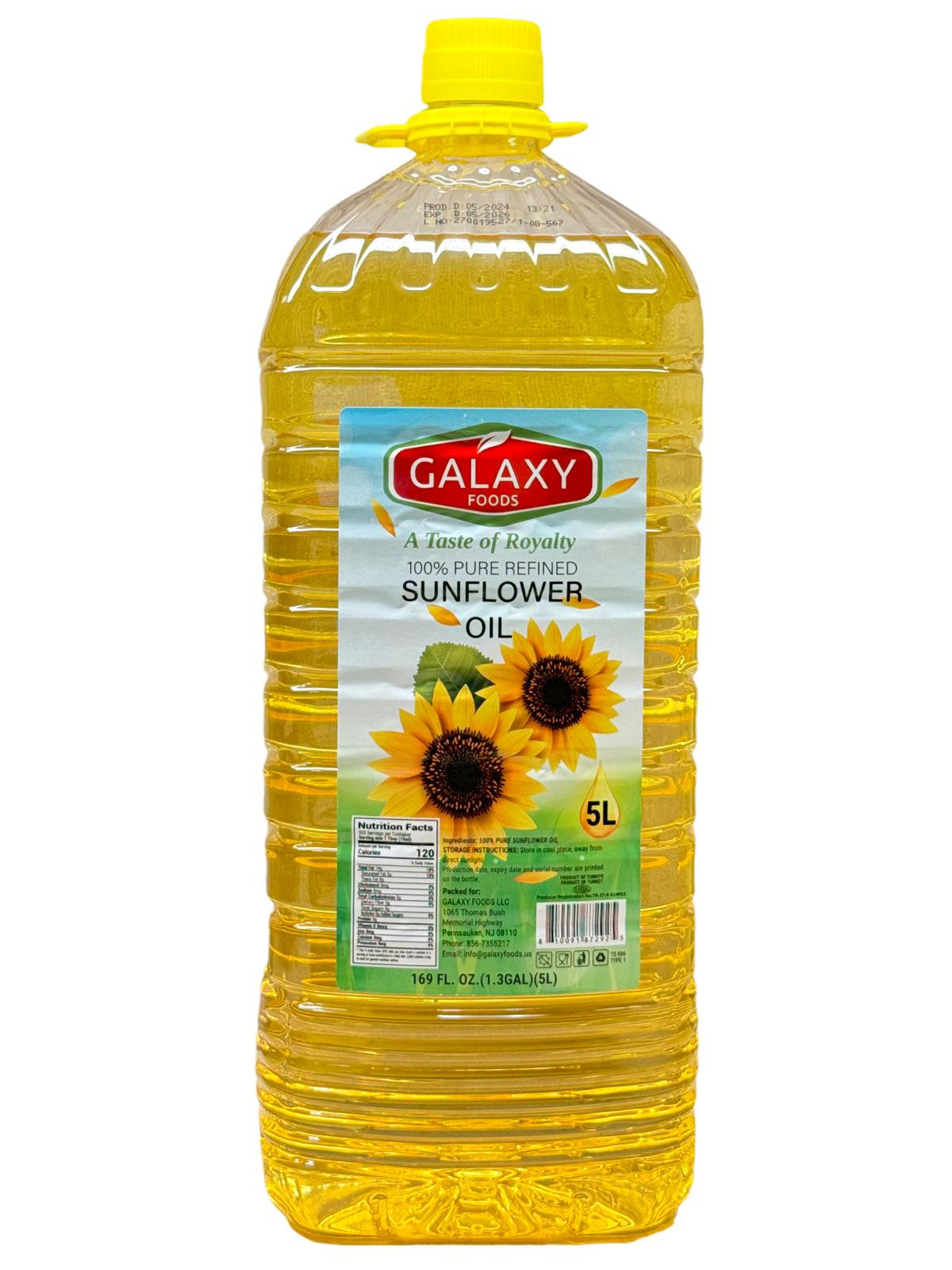 SUNFLOWER OIL 5L | GALAXY FOODS