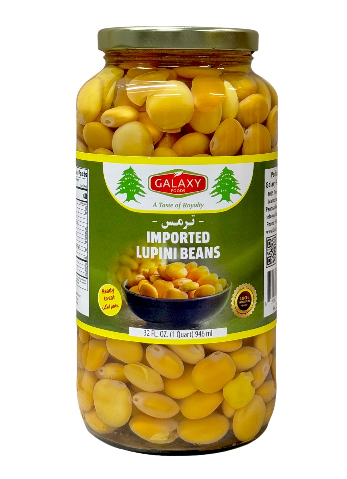 EP-1075620 LUPINI BEANS 946ML | GALAXY FOODS