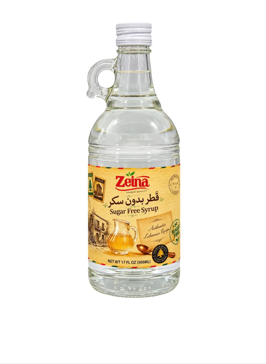 EC-1059581 ZEINA SUGAR FREE SYRUP 500ML | ZEINA