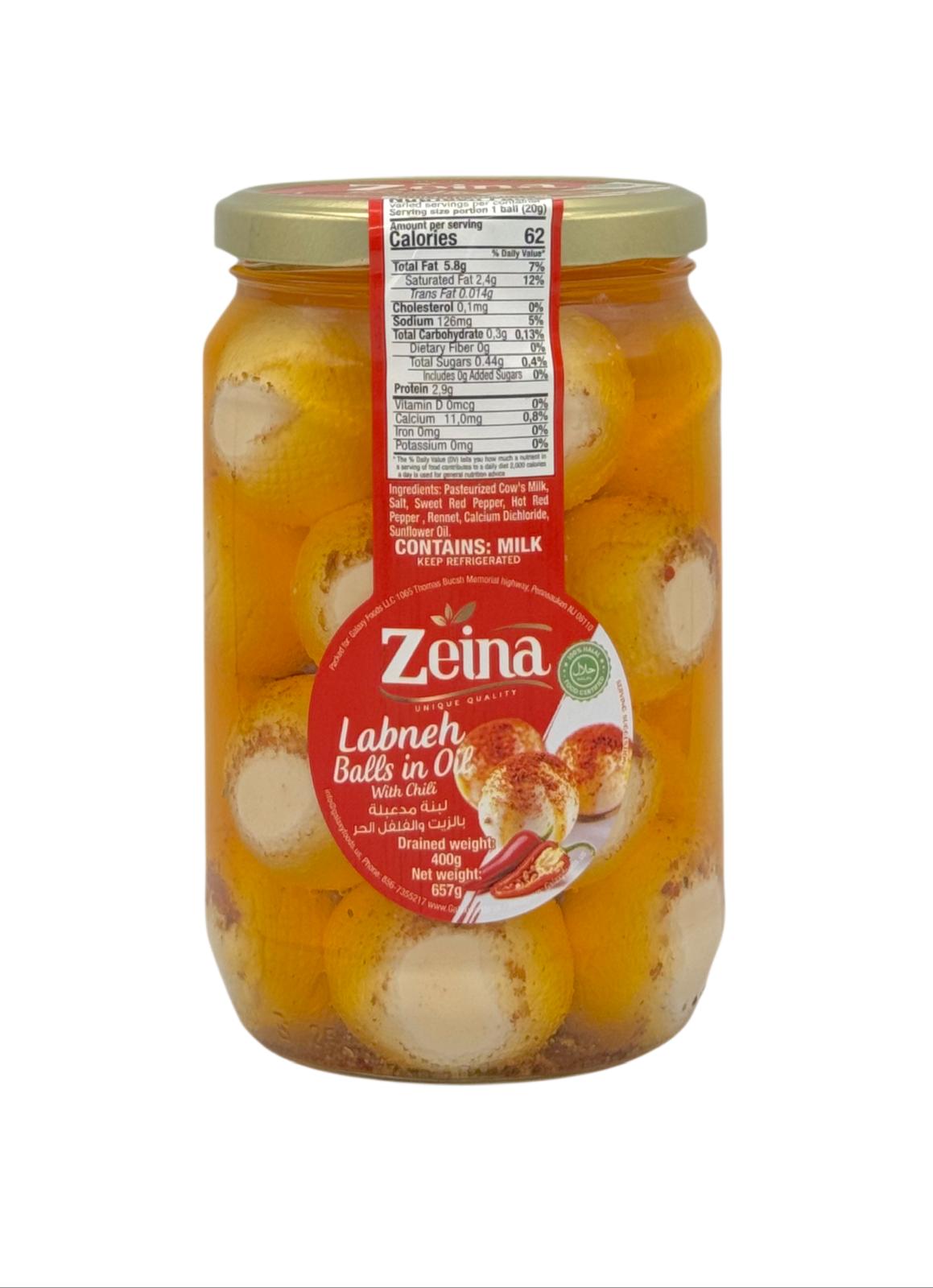 AD-1000060 LABNE CHEESE CHILLI 400G | ZEINA